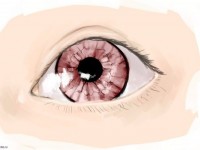 Красный глаз работы Valtieri